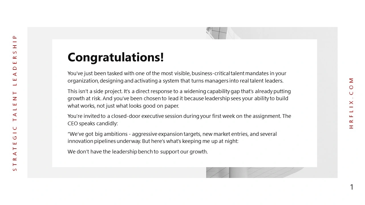 Strategic Talent Leadership-Slide1